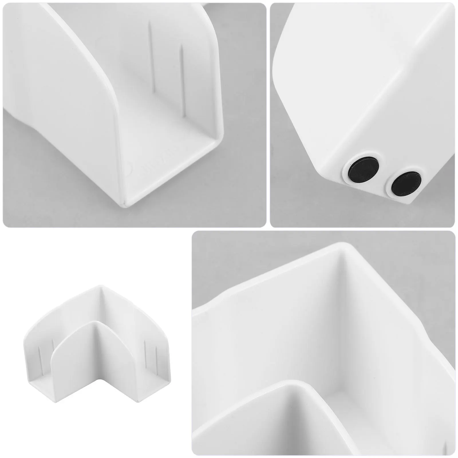 อุปกรณ์เสริมสำหรับคอกกั้นเด็ก 2 ชิ้น: ฐานยึดพลาสติกสำหรับคอกกั้นเด็ก ป้องกันการลื่นไถล ใช้ได้ทั้งในร่มและกลางแจ้ง