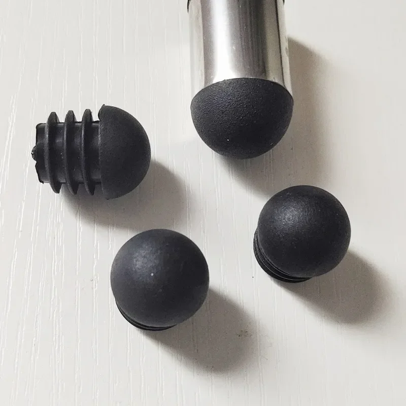 16/8 adet plastik yuvarlak boru tapası tüp uç kapakları kaymaz sandalye bacak ayak tozluk zemin koruyucu ped mobilya aksesuarları