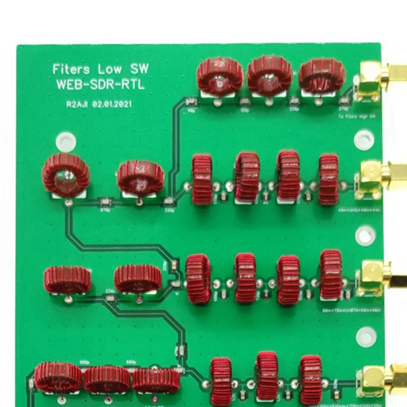 WEB SDR Low HF And LF MF Bands Filters Low SW For Medium And Short Wave Radio SDR RX