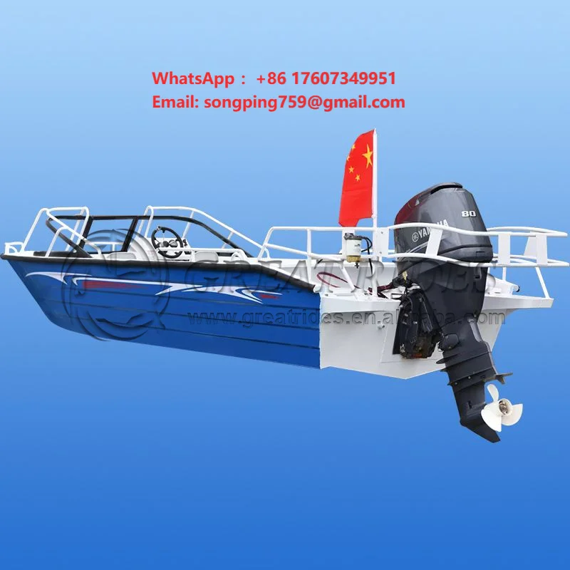Cheap Price 8-10 Persons Gaoline Propeller 19.7ft/6m High Speed Yachts Multi-Purpose Boat Small Sport Boat