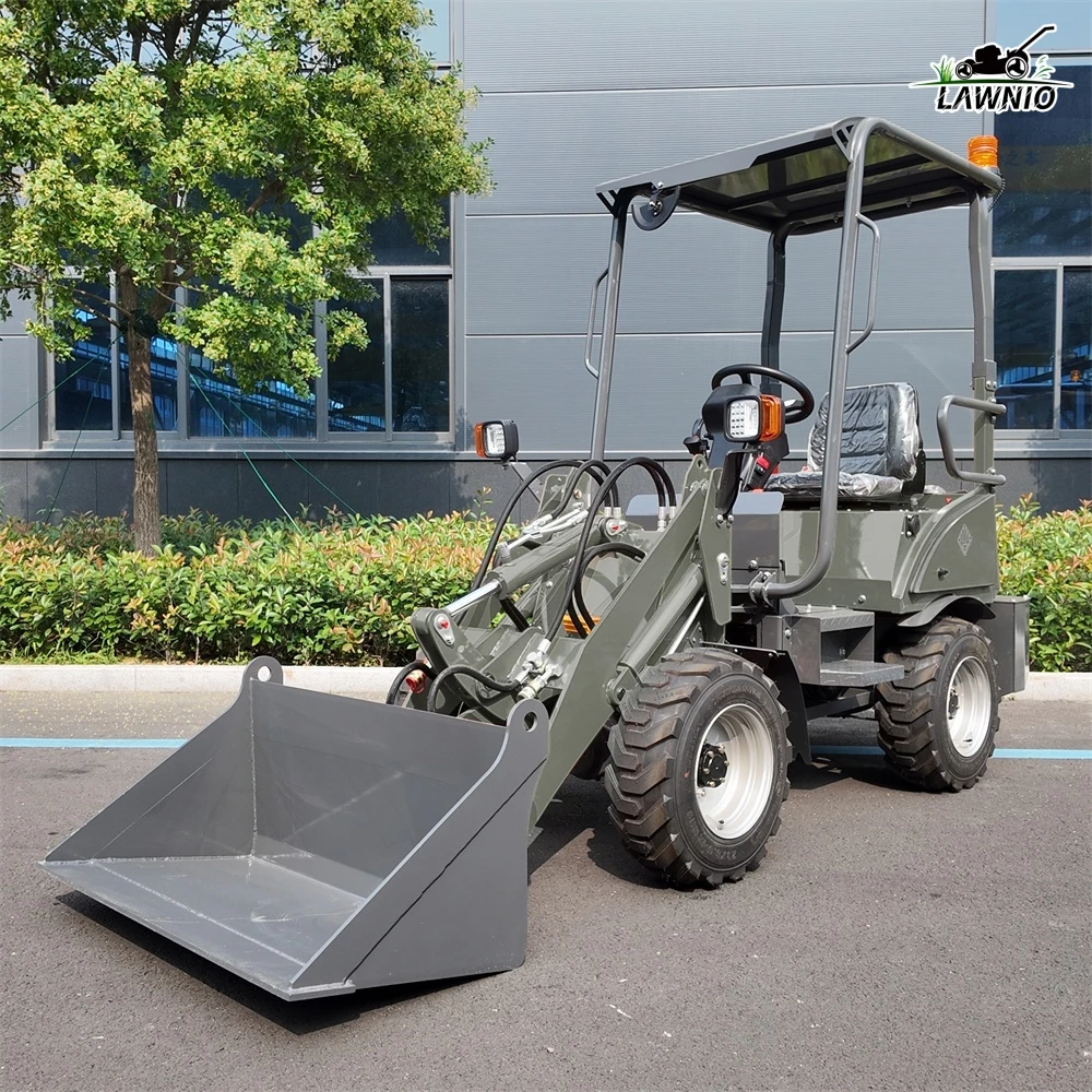 Bulk Purchase Support Electric Loader 2200mm Maximum Lifting Height  Low Noise Material Handling Wheel Loader