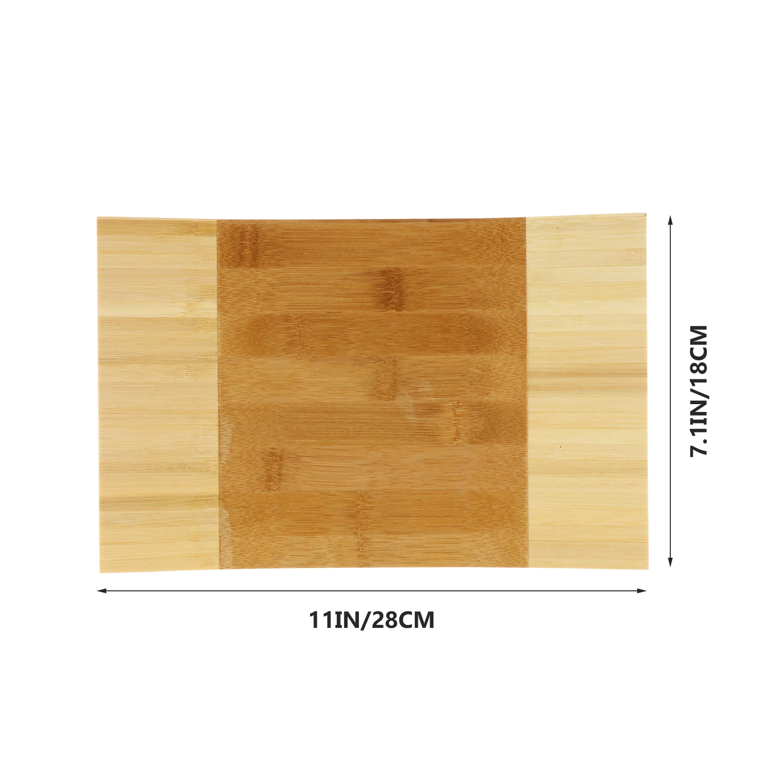 

Sushi Plate Food Serving Plates Bamboo Dish Service Snack Tray Wooden Kitchen Supply