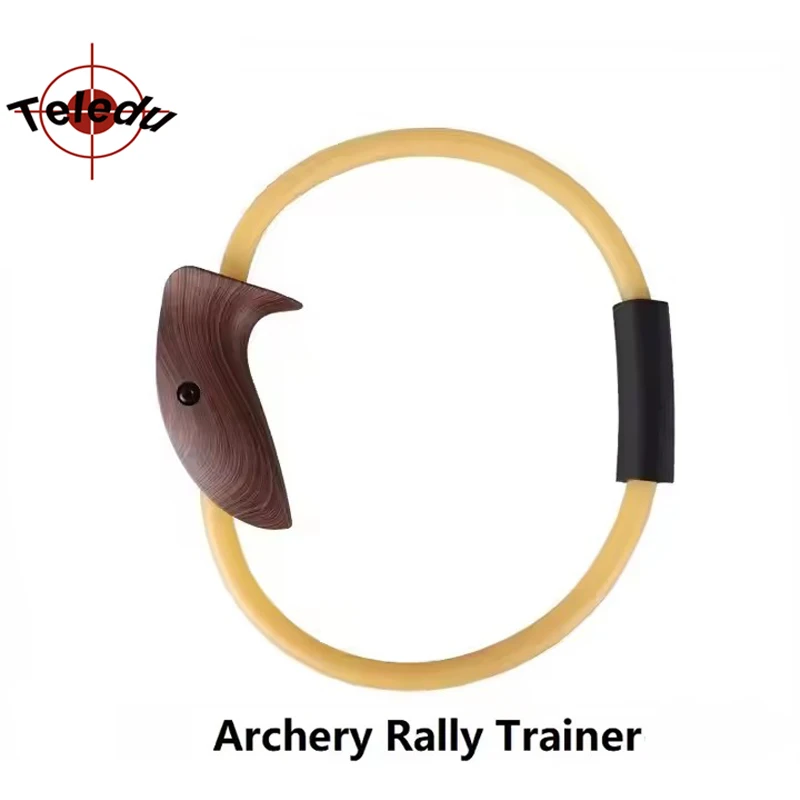 Archery Training Rubber Practice Archery Accessories ABS Plastic Archery Draw Weight Training Device