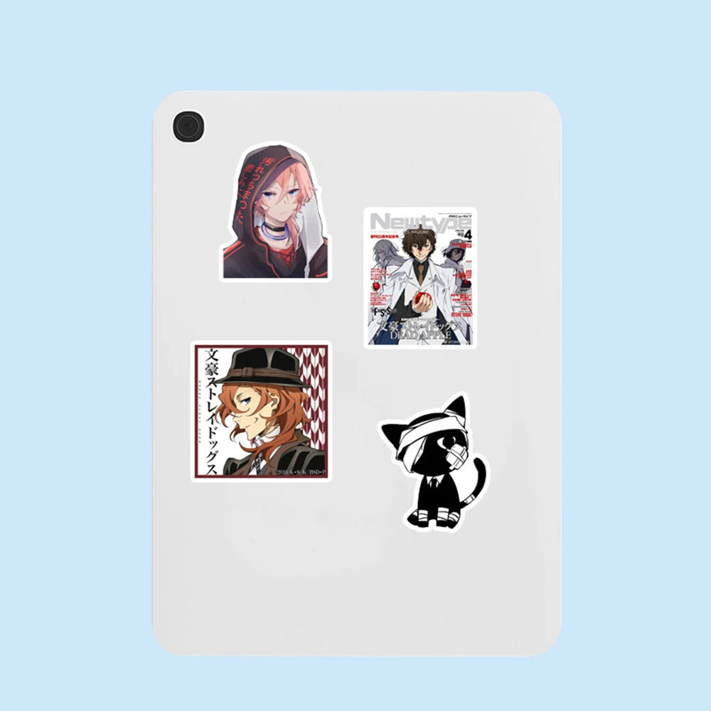 10/30/50pcs Anime Bungou Stray Dogs Graffiti Adesivi Cool Osamu Dazai Decalcomanie per il Capretto FAI DA TE Valigia Scrapbook Cartoon adesivo giocattolo