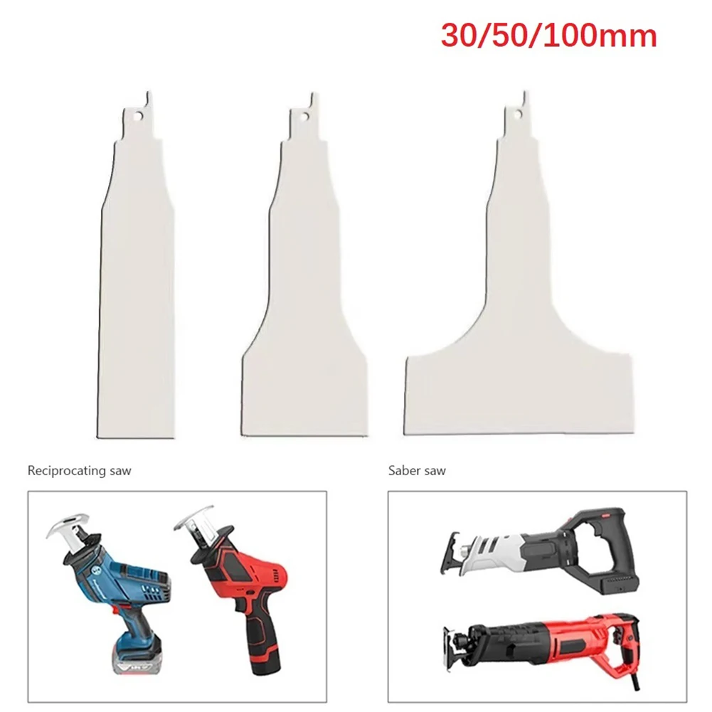 Imagem -02 - Reciprocating Saw Blade Saber Shovel Elétrica pá de Limpeza Remoção de Azulejo Limpeza do Solo Wall Putty Tools 1pc Aço Inoxidável