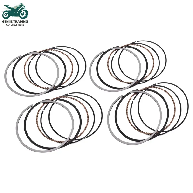 400cc Motorbike Piston Rings Kits 55mm STD Size For Kawasaki 8 valve ZR400 ZR 400 Zephyr 400 X 400X Rings Set 2pcs/4pcs