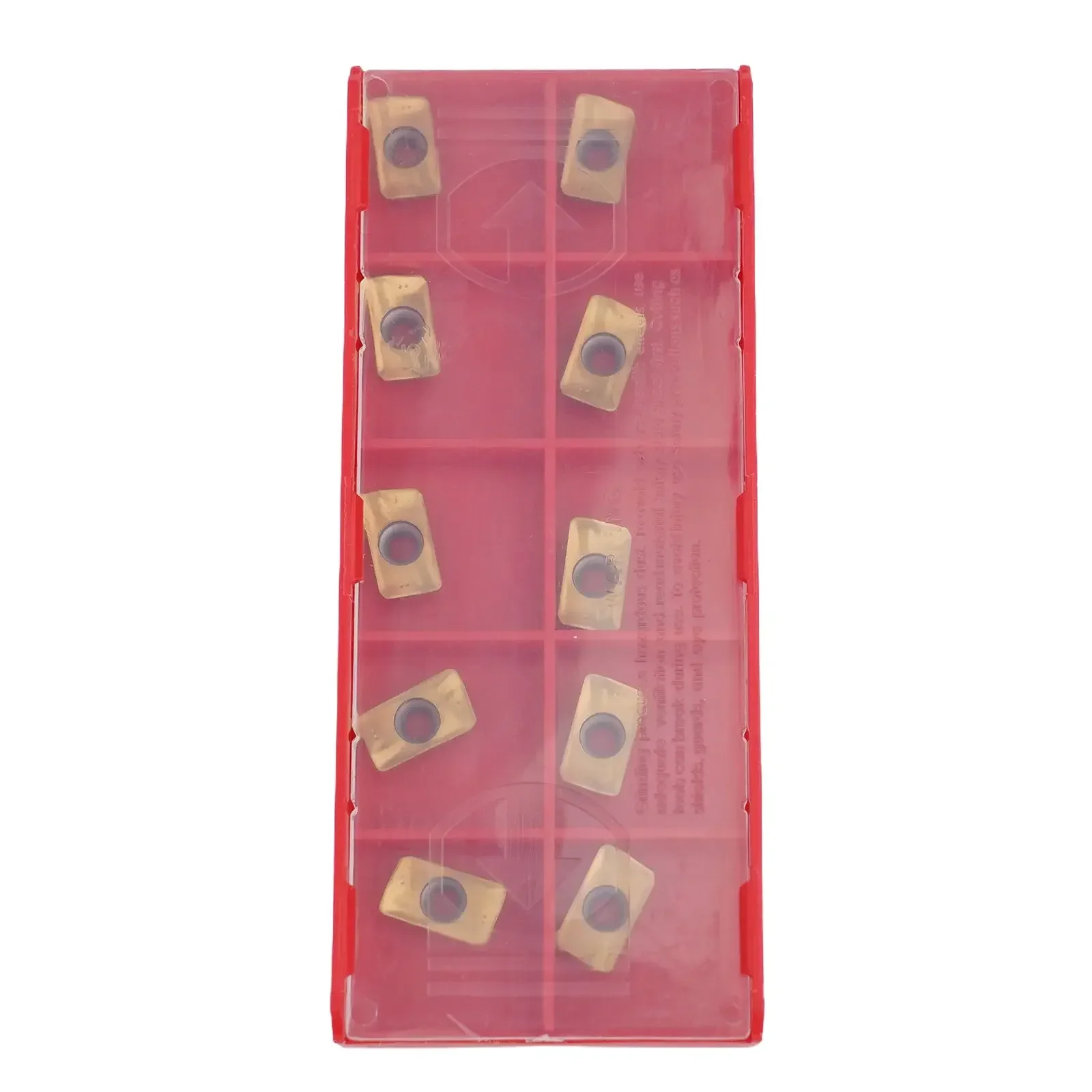 

20 Pcs APKT11T3 Inserts with Titanium Nitride Coating for Face Milling High Stability and Efficiency in Manufacturing