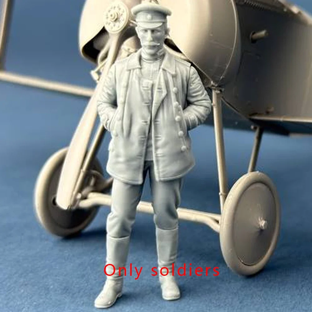 1/32 Russian pilot, Only soldier, Resin Model figure Soldier, Military theme, Unassembled and unpainted kit