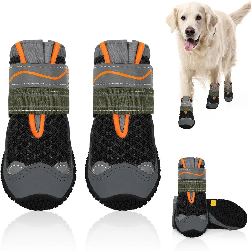 Botas de verano transpirables para perros medianos y grandes – Antideslizantes - imagen 5
