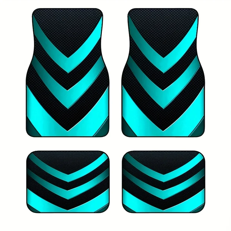 4pcs Car Floor Mats, Tomi Preferred Mall, Have A Safe Trip. Exclusive Unique Patterned Style/All-Season Universal Style. Decorat