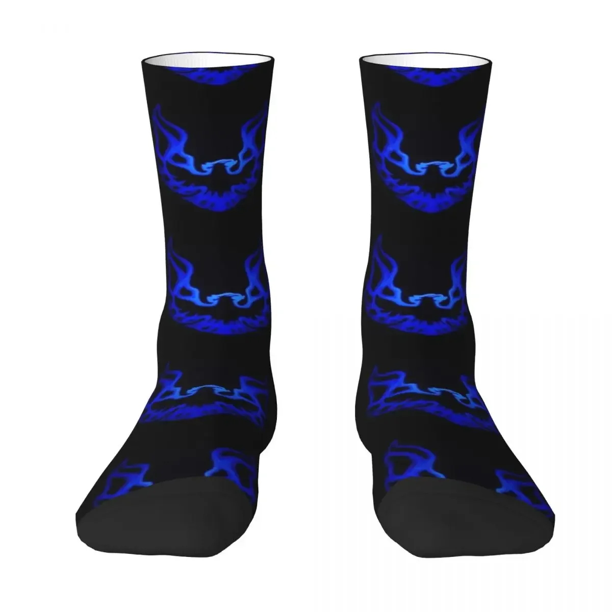 American Firebird Blue Stockings Couple Socks Comfortable Casual Socks Winter Skateboard Non Skid Design Socks Birthday Gift