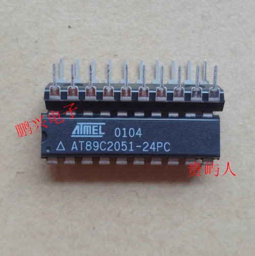 Free shipping  AT89C2051-24PC  IC  DIP-20   10PCS