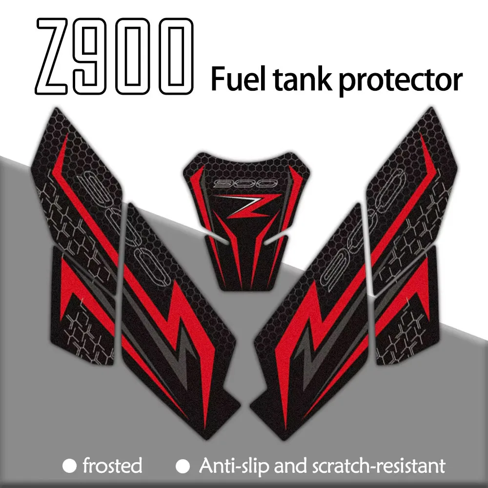 

For z900 Z900SE Z 900 2022 se 50th Z 900 Motorcycle Accessories Frosted Sticker Kit Fuel Tank Pad Protector Anti Slip Decal