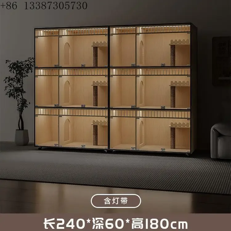 

Cat Villa Cat House Pet Shop Large Luxury Solid Wood