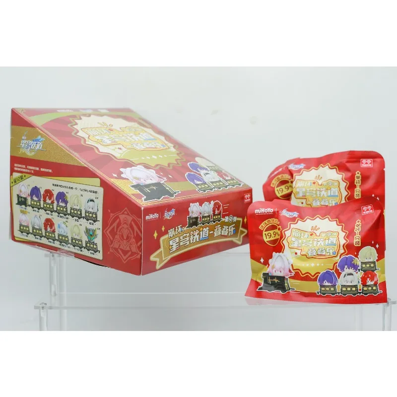 Honka Star Rail Stacking March Blind Bag Mystery Blind Box Spielzeug Acheron Firefly Aventurin Puppe Modell Spielzeug Kinder Geschenke