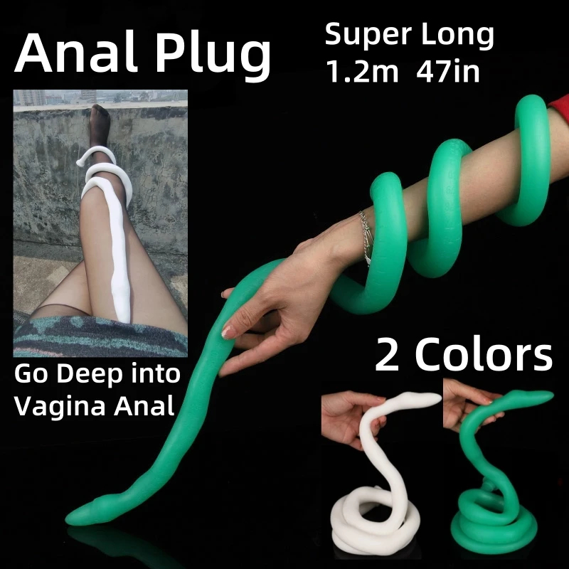 سوبر طويل الأفعى بعقب المكونات بوتيسد النساء مثليه الرجال مثلي الجنس زوجين جهاز تدليك للبروستاتا الشرج الحمار العميق في دسار الشرج الجنس لعب Buttplog #1