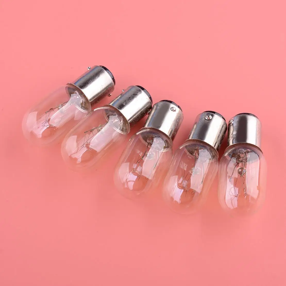 

5Pcs Light Bulbs Fit For Singer Home Sewing Machine 99K 132Q 201 201 221 221K 222 247 301 220V 15W BA15D