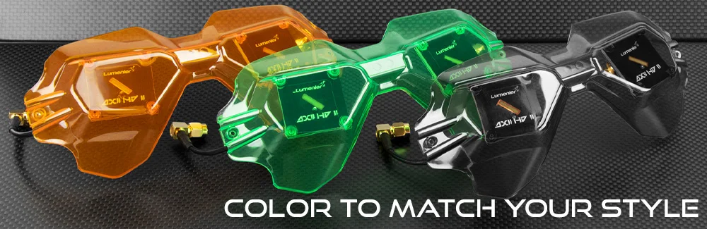 Lumenier AXII HD 2 Patch Visor 5.8GHz Antenna Combo Set for DJI