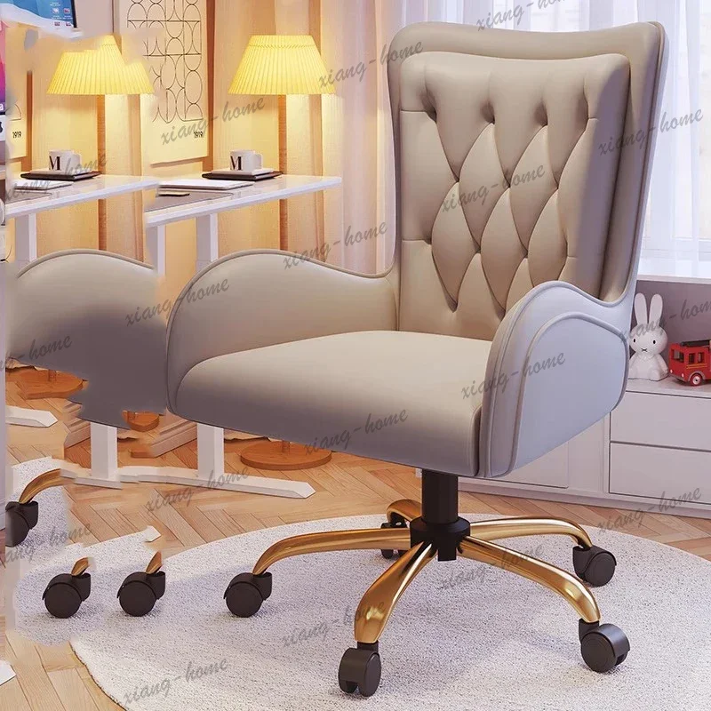 YJ Ergonomic Strong Luxury Refined Office Chair Classic Lumbar Stylish Reliable Office Chair Sedia Ufficio Commercial Furniture