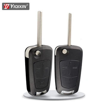 YIQIXIN-حافظة مفاتيح عن بعد قذيفة ، شفرة فوب ، مفتاح السيارة ، شفرة فوب ، فوكسهول ، أوبل ، أسترا ، H ، كورسا ، D ، فيكترا C ، زافيرا ، أسترا ، فيكترا C ، 2 ، 3 زر