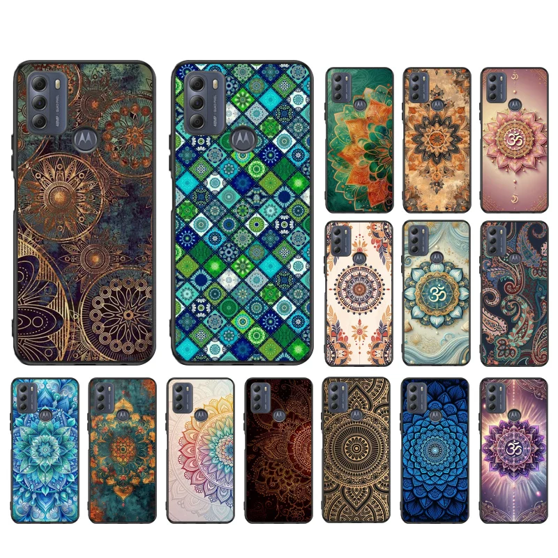

Mandala Art Phone Case For Motorola Moto G85 G55 G05 G14 G75 G31 G50 G10 G20 G30 G60 G13 G32 G84 G54 G53 G72 G24 Power