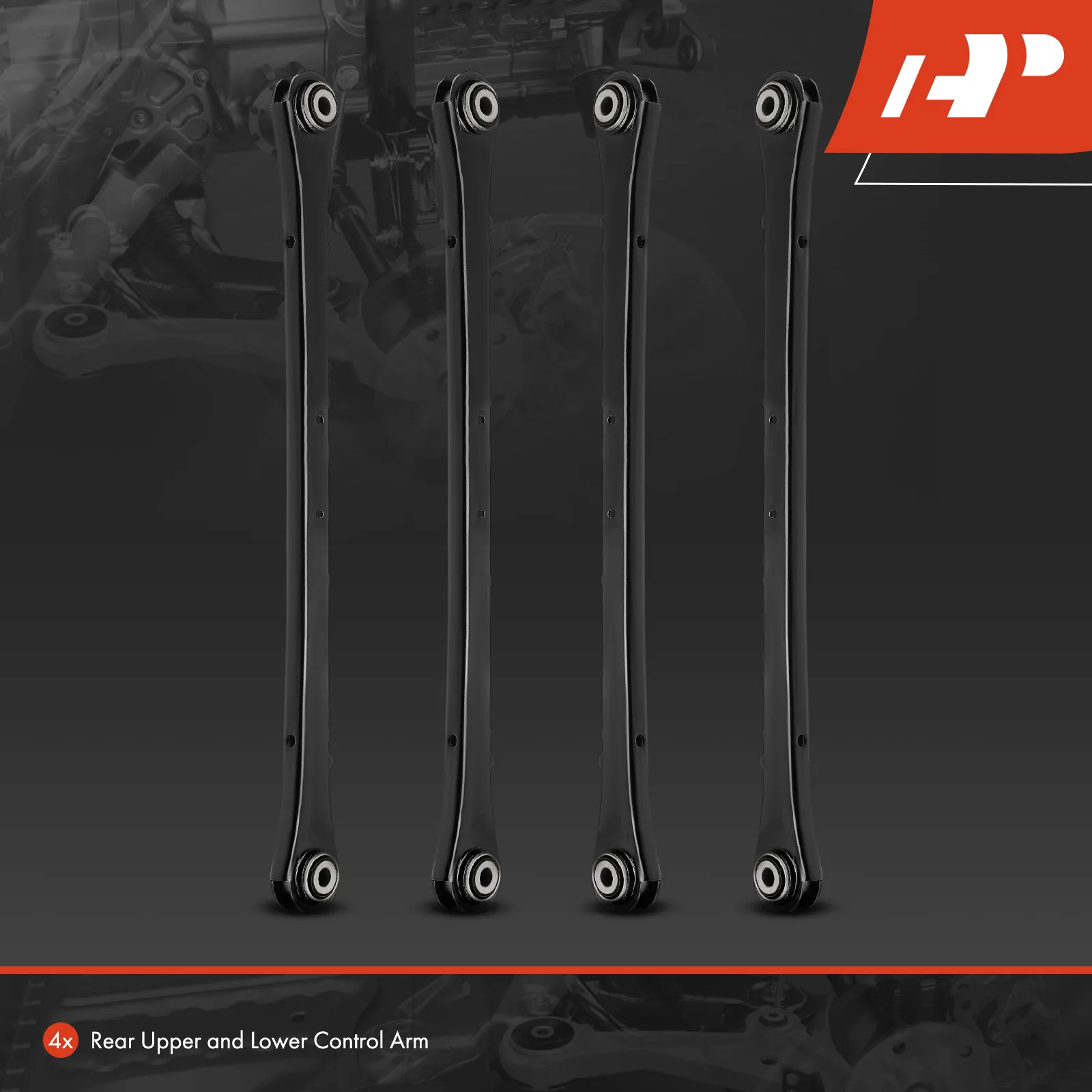 A-Premium 4x Rear Lower & Upper Control Arm Kit for Mini Cooper 2004-2015 Cooper Paceman 2013-2015 Cooper Countryman 2011-2016