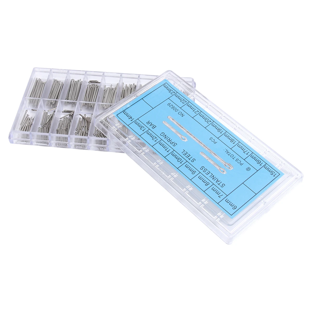 

360pcs Watch Pin Remover Tool Watch Band Pin Band Hairpin Lugs Stainless Steel Spring Bar 18 Sizes Repair Tools Metal Pins
