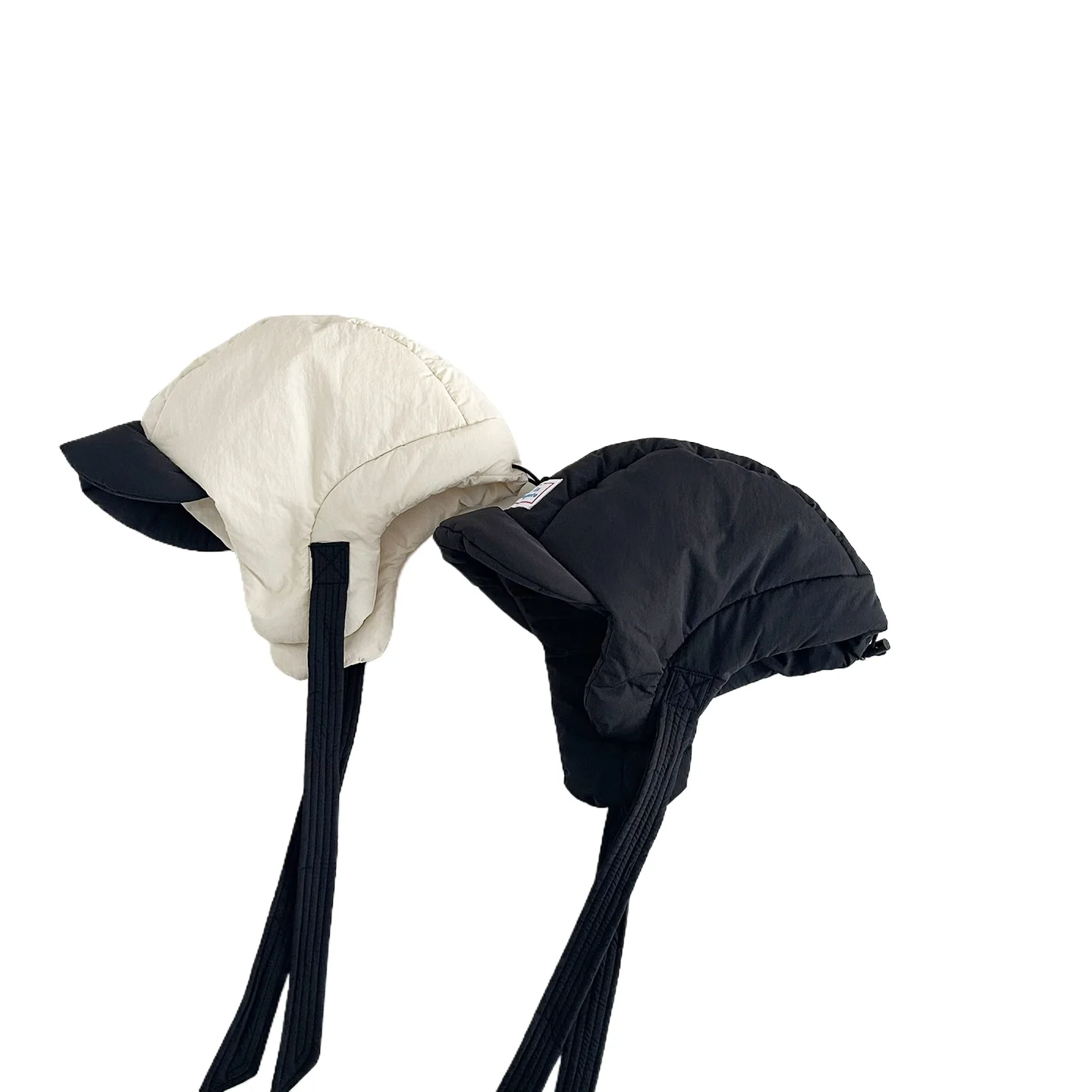 2-6 سنوات مقاوم للماء أسفل القطن الطفل قبعة الشتاء يندبروف سدادات حماية الأذن قبعة الأطفال لصبي فتاة الدافئة بونيه لي فنغ قبعة