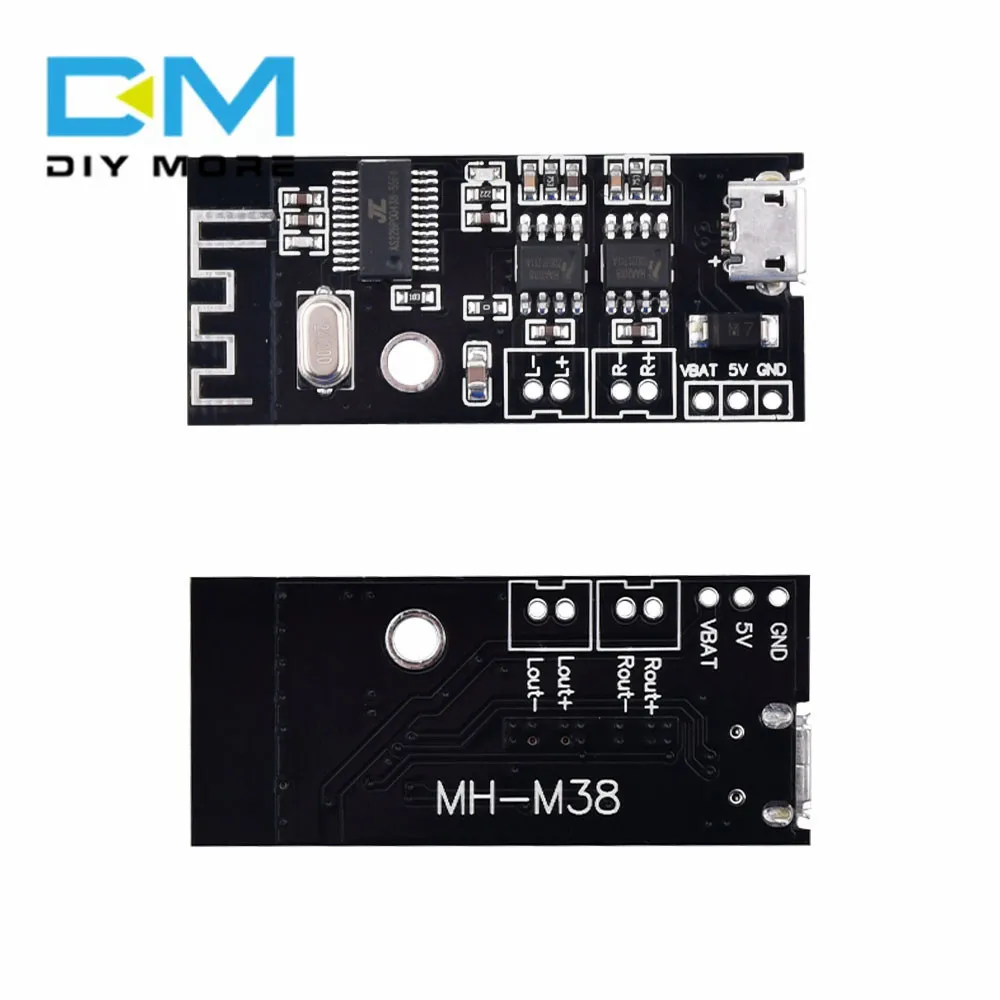 5PCS MH-MX18 MX28 MX38 Wireless Bluetooth Audio Module MP3 Decoder Board Lossy Stereo DIY Speaker Hi-Fi HIFI Module