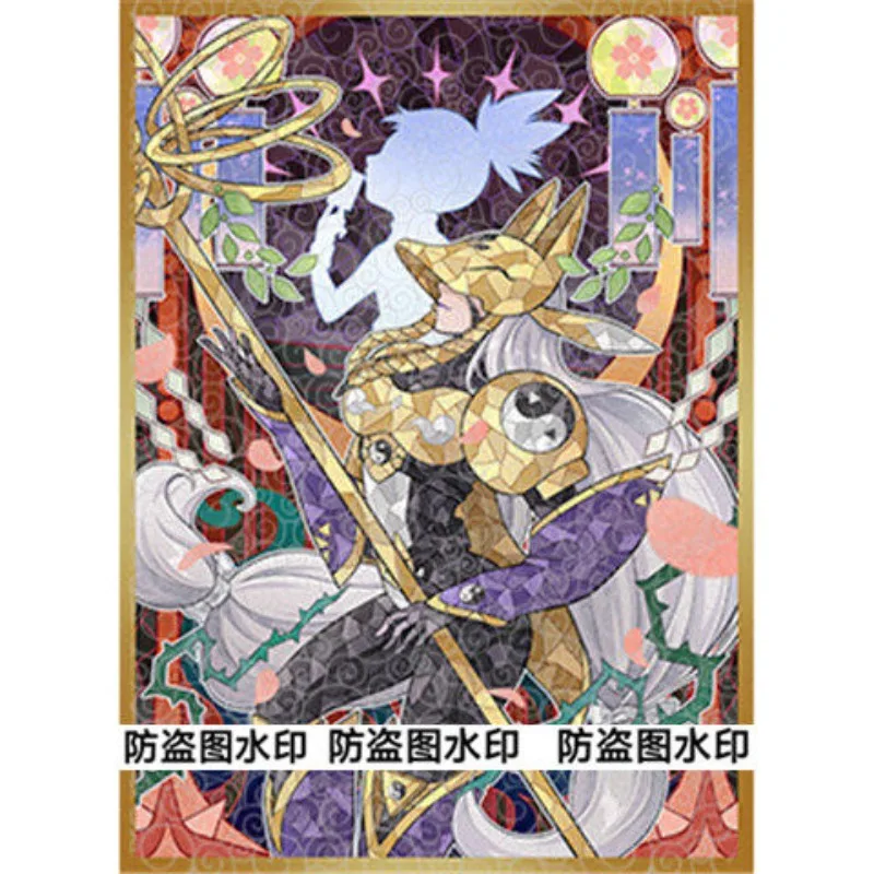 60pcs/set DTCG Digimon Omnimon Metal Garurumon Broken Flash Card Holder Dukemon Sakuyamon Game Collection Card Protective Case view 4