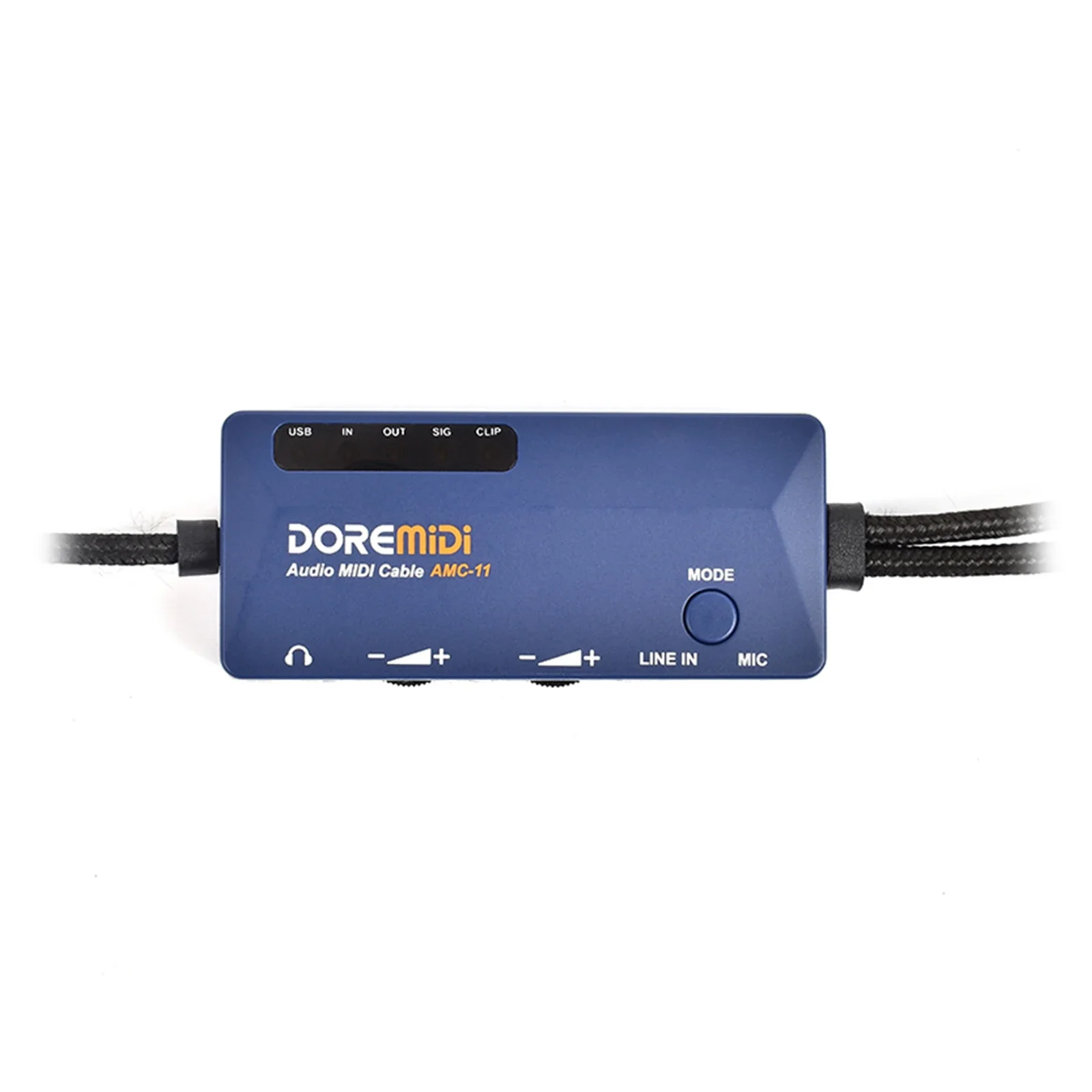 Interfejs audio Amc-11 Midi na USB — konwerter 5-pinowy z 16-kanałowym miksowaniem i 10-pasmowym korektorem, wbudowana karta dźwiękowa do nagrywania w studiu