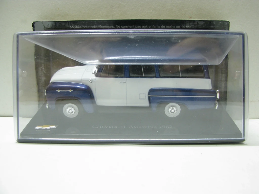 

Diecast 1:43 Scale IXO CHEVROLET AMAZONA 1962 Alloy Car Model Collectible Toy Gift Souvenir Display Ornament
