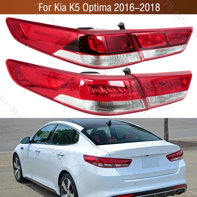 

For Kia K5 Optima 2016 2017 2018 Rear Bumper Tail Light Brake Turn Signal Lamp