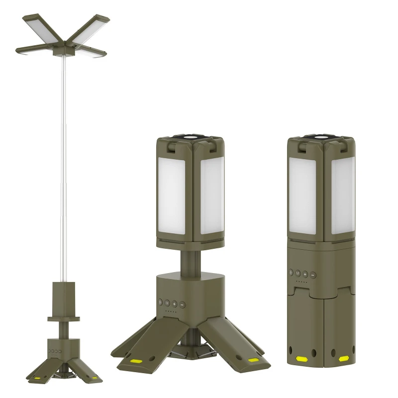 

LED outdoor camping light, large capacity waterproof camping work tent light
