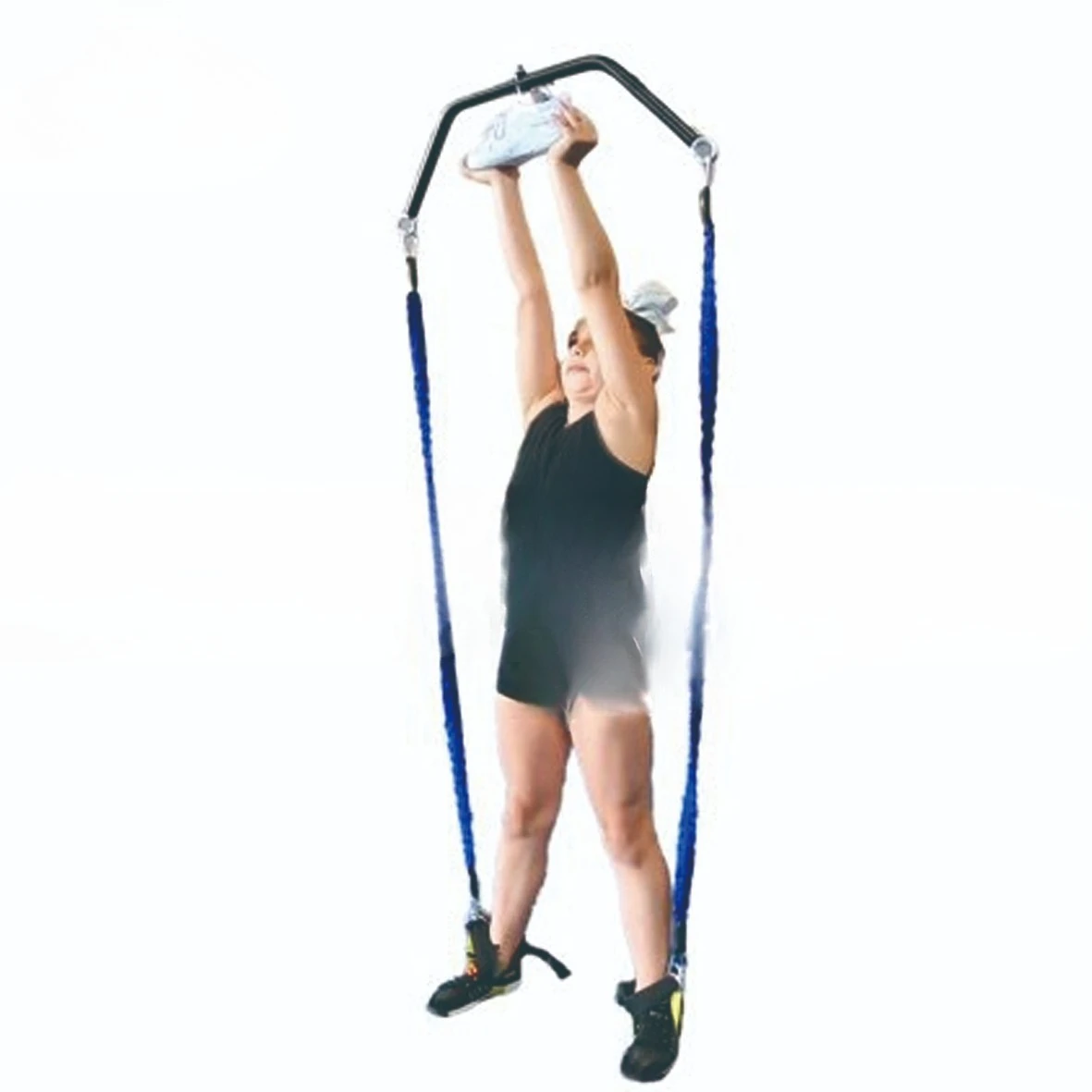 Custom gymnastics equipment stunt training resistance device, suitable for cheerleading team basic stunt double performance