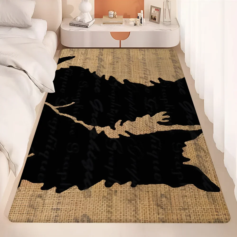 

Cartoon Scottish Terrier Floor Mat Entrance Door Mat Washable Non-Slip Living Room Sofa Chairs Area Mat Kitchen Welcome Doormat