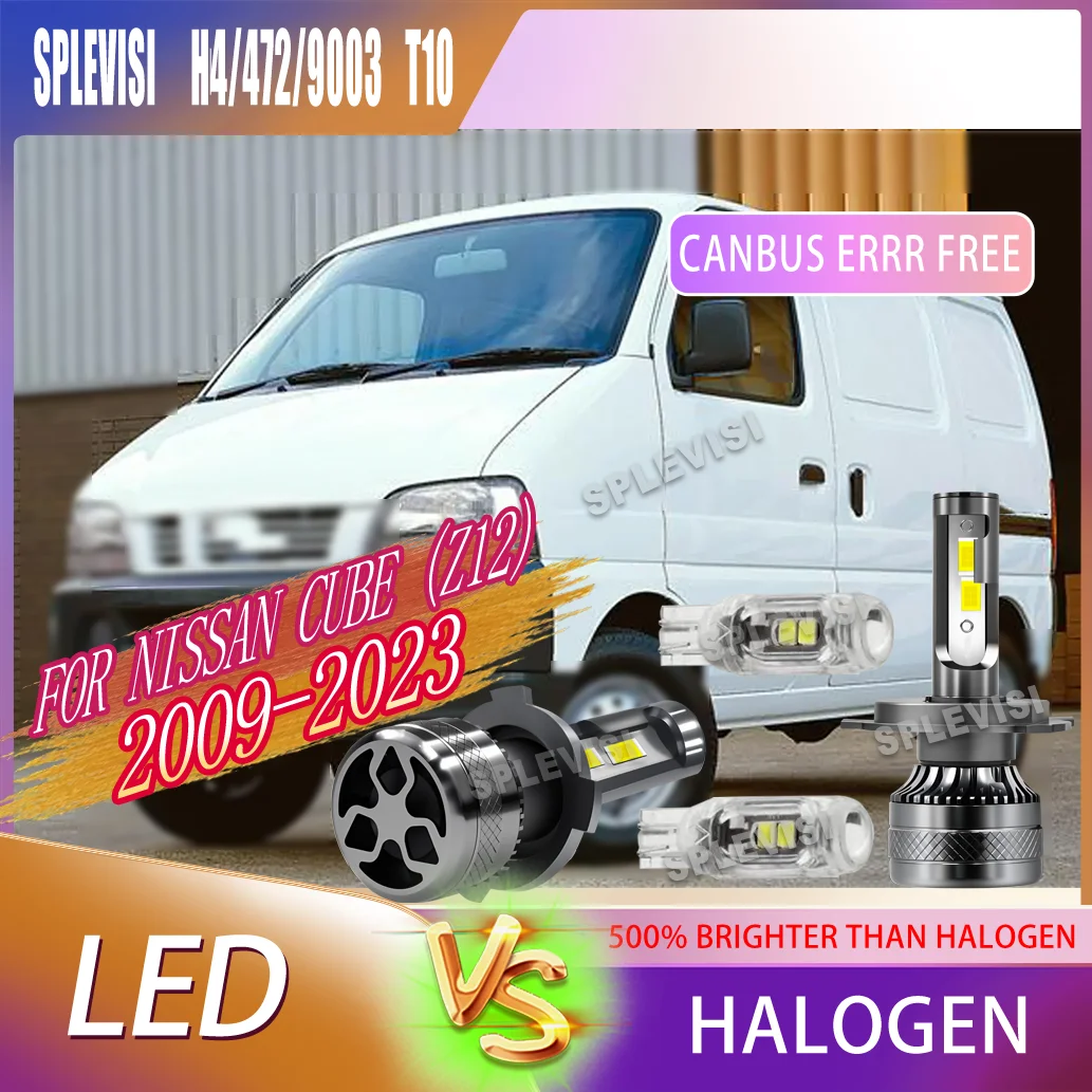 

powerful silent fan is built into each LED headlight For NISSAN CUBE (Z12) 2009 2010 2011 2012 2013 2014 2015 2016 2017-2023