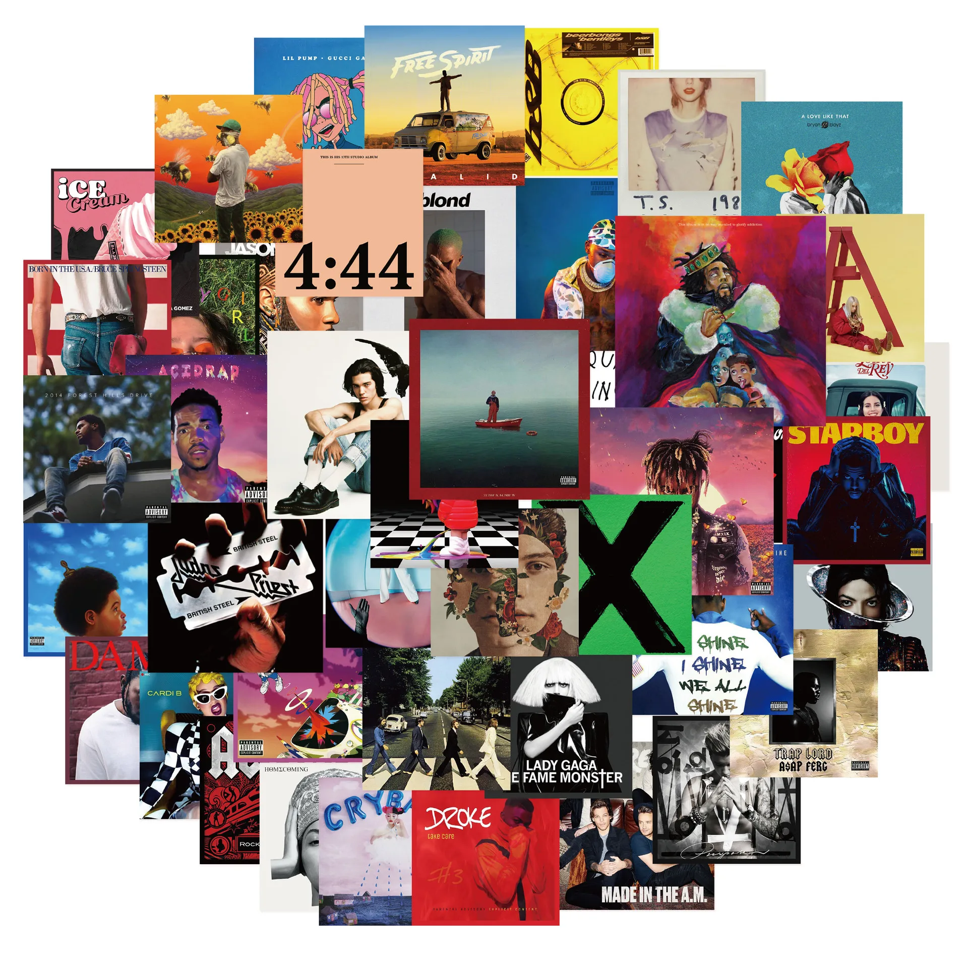 50 упаковок, наклейки для скрапбукинга «сделай сам», коллекция певиц, несохнущий материал, наклейки для рукоделия ручной работы