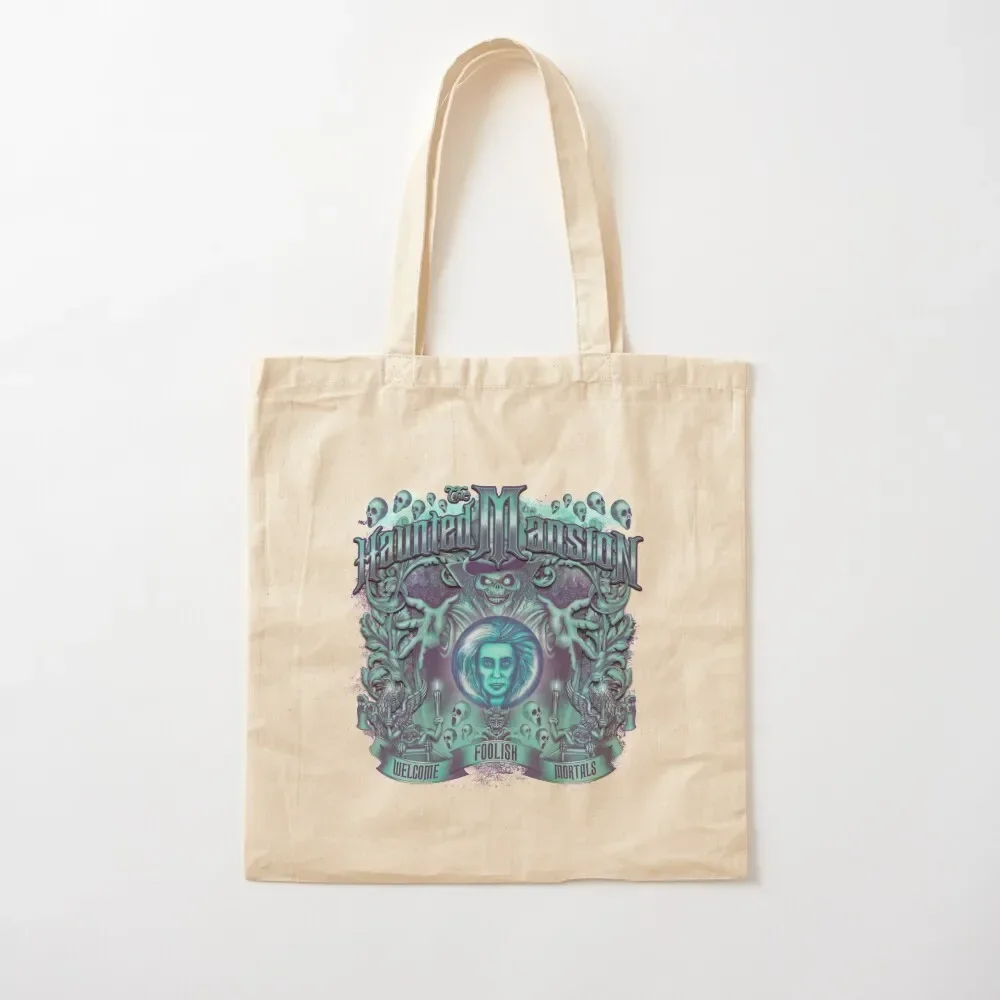 

2025 New ，Haunted Mansion Ornate Design Tote Bag Woman Shopping Bag Big Bag Women Shopper Woman，Customizable