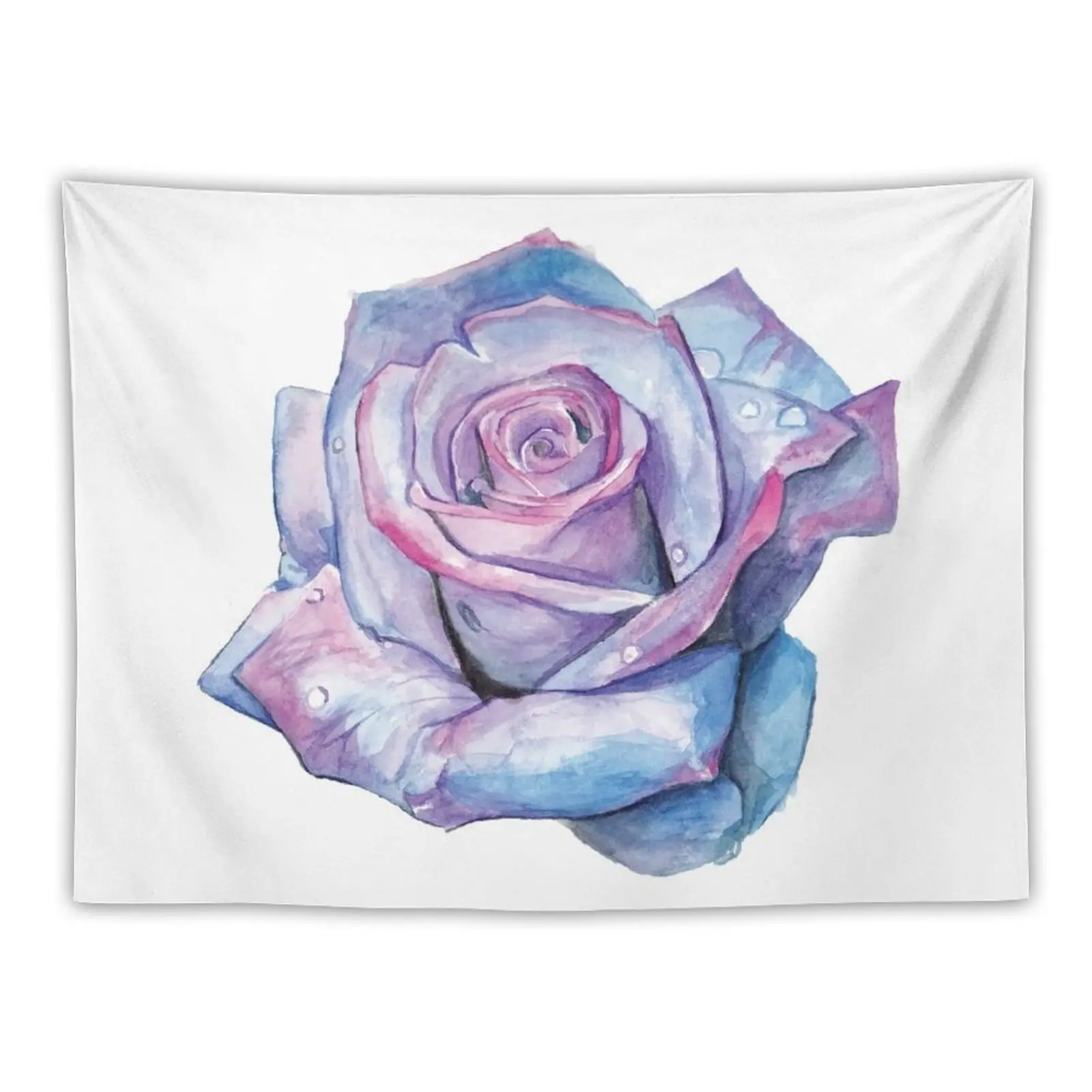 

New Watercolour Rose Tapestry Decor Home Bedroom Decor Aesthetic House Decor Living Room Decoration