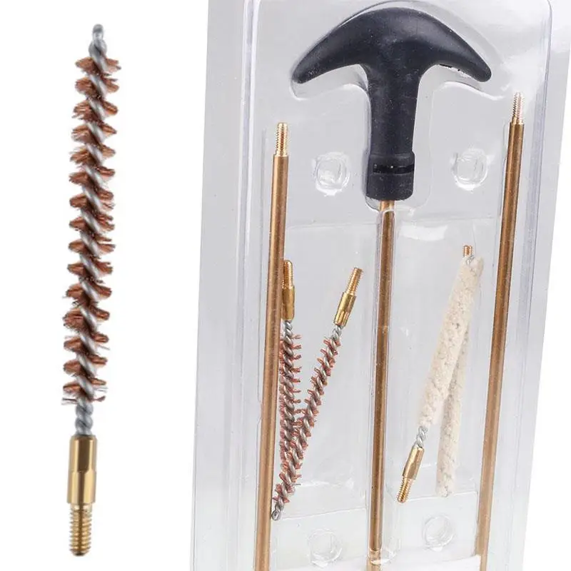 Открытый тактический 4,5/5,5 мм.177,22 калибр, набор для чистки ствола, щетки для винтовки/пистолета, пневматического оружия