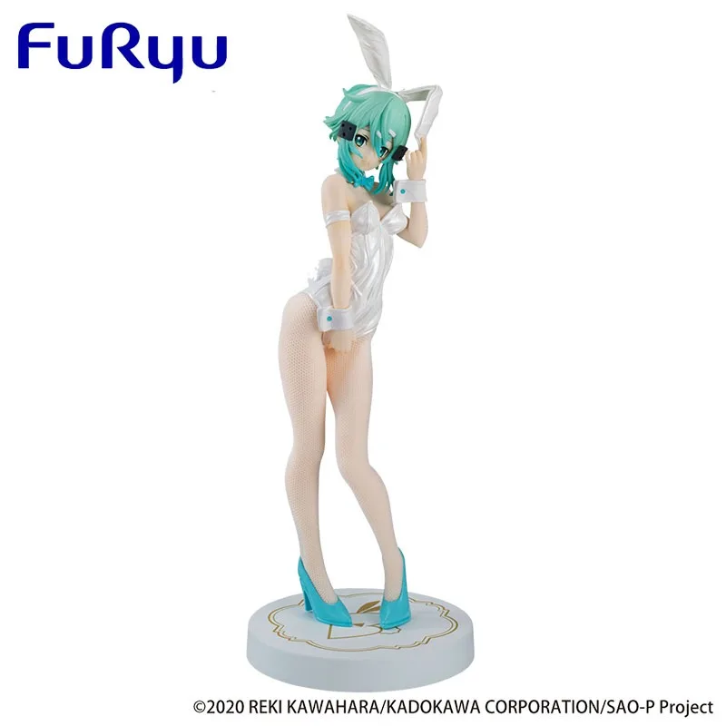 Genuine Original FuRyu Asada Shino Pearl White Ver. PVC 28CM Anime Figures Model Collectible Model Doll Statuette Ornament Gifts