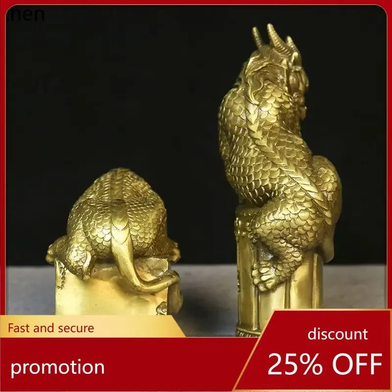 brass water-repellent beast brass mascot ornament displays water-absorbing divine beast auspicious beast centipede