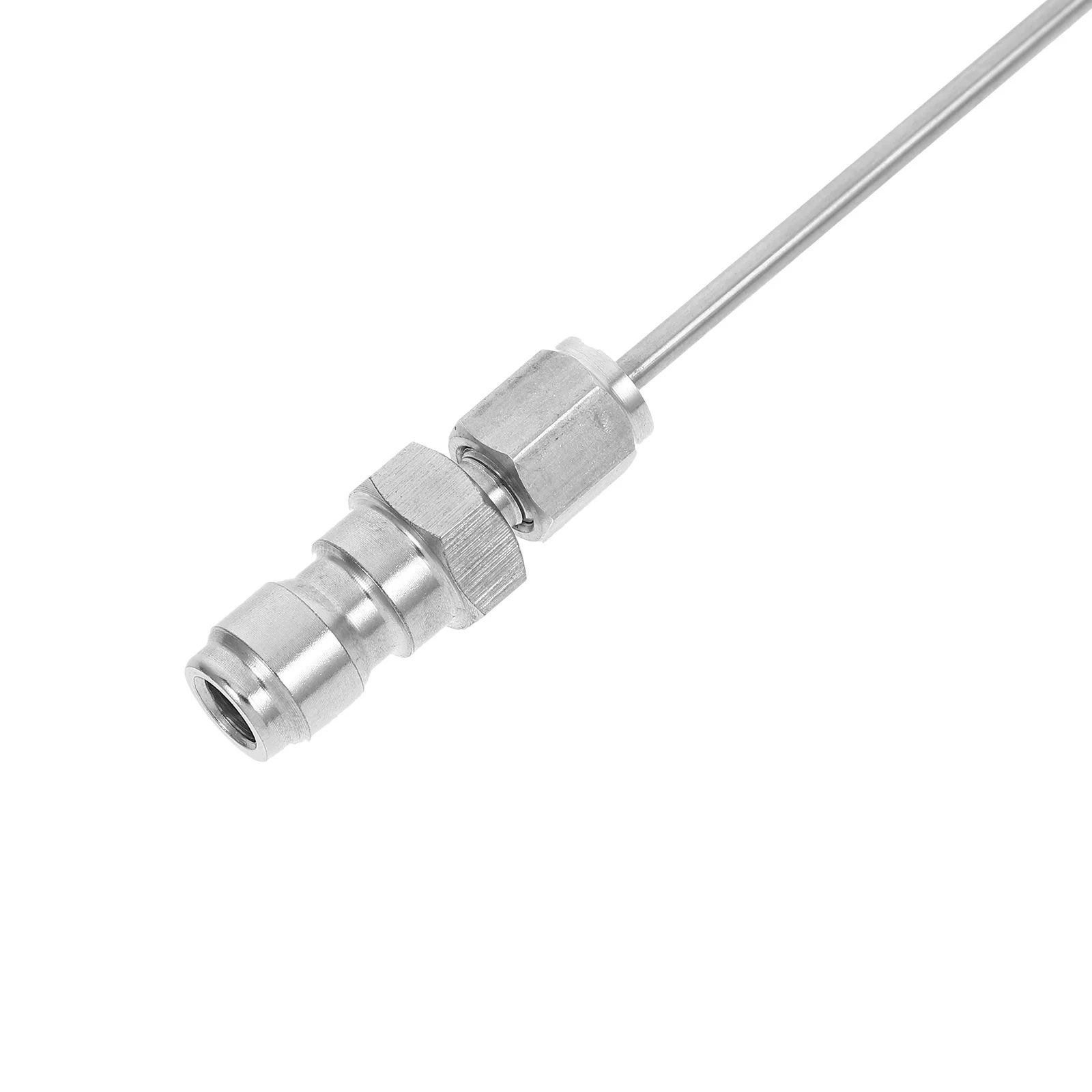 

High Pressure Washer Spray Needle Stainless Steel Flush Wand Cleaning Machine Tank Rinser Flush Kit for Stubborn Stain Removal