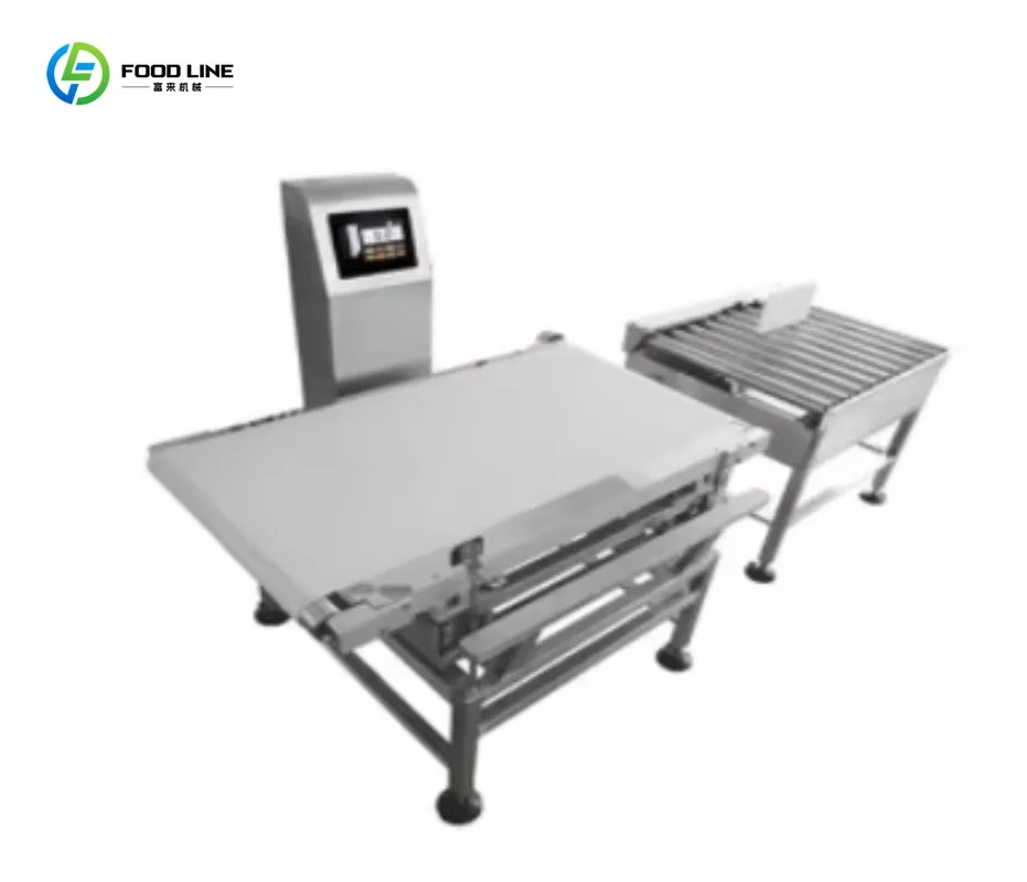 Custom Factory Direct Sales Power Roller Check Weigher for Heavy and Bulky Items Wide Range Checkweigher With Rejector