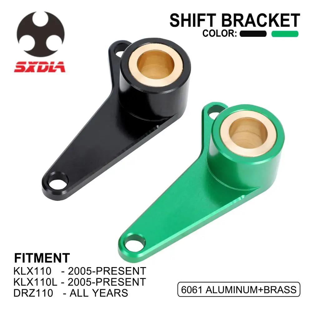 Motorcycle CNC Shift Shaft Support Bracket For Kawasaki KLX110 KLX110L 2005-2023 DRZ 110 Dirt Bike Motocross Accessories