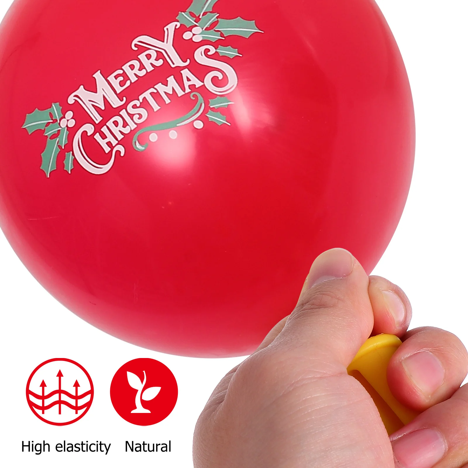 

30Pcs Xmas Themed Balloons Latex Premium Quality Christmas Party Decorations Holiday Festival Balloon Ornaments