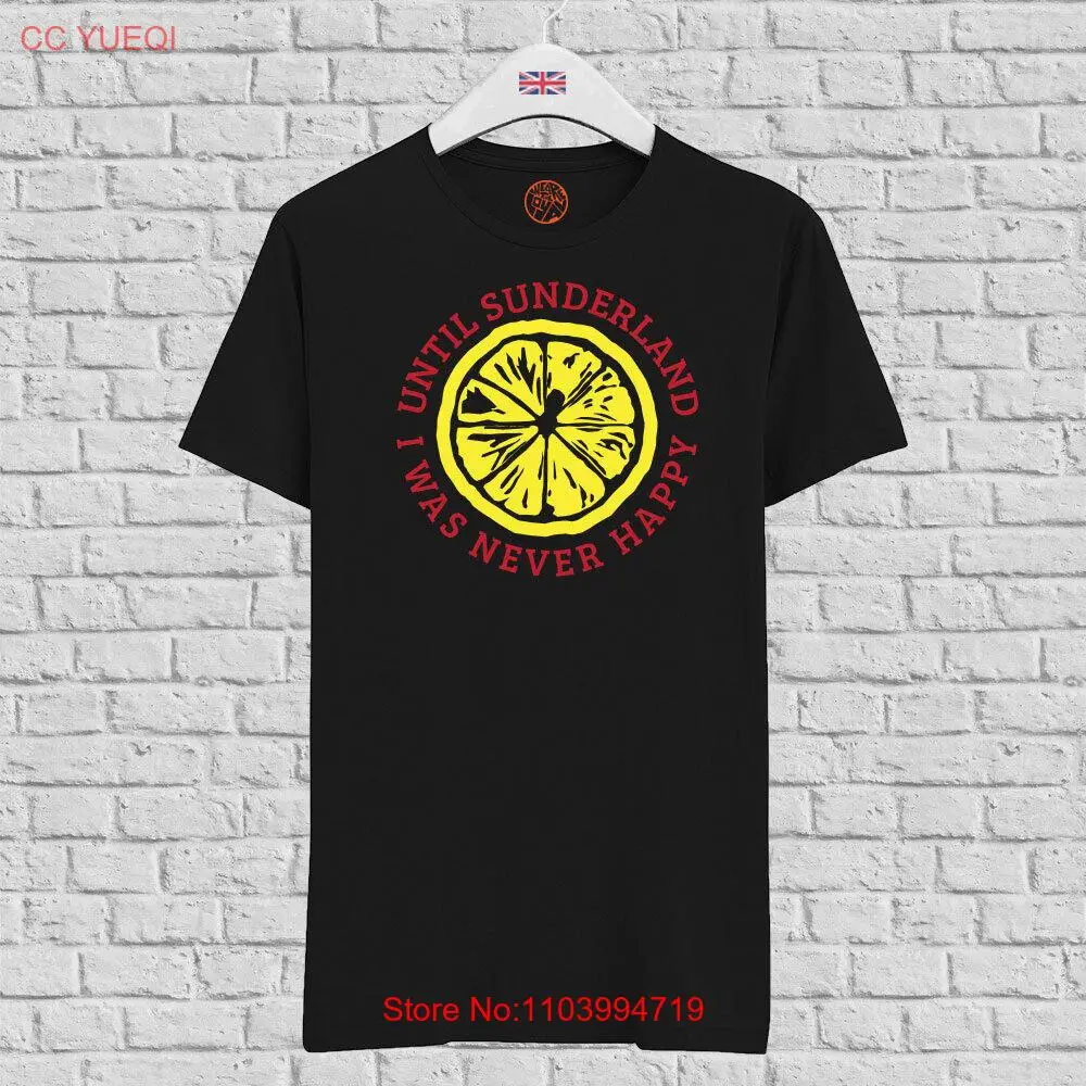 Stone Roses Until Sunderland Black Organic Cotton T-shirt For Fans of Sunderland