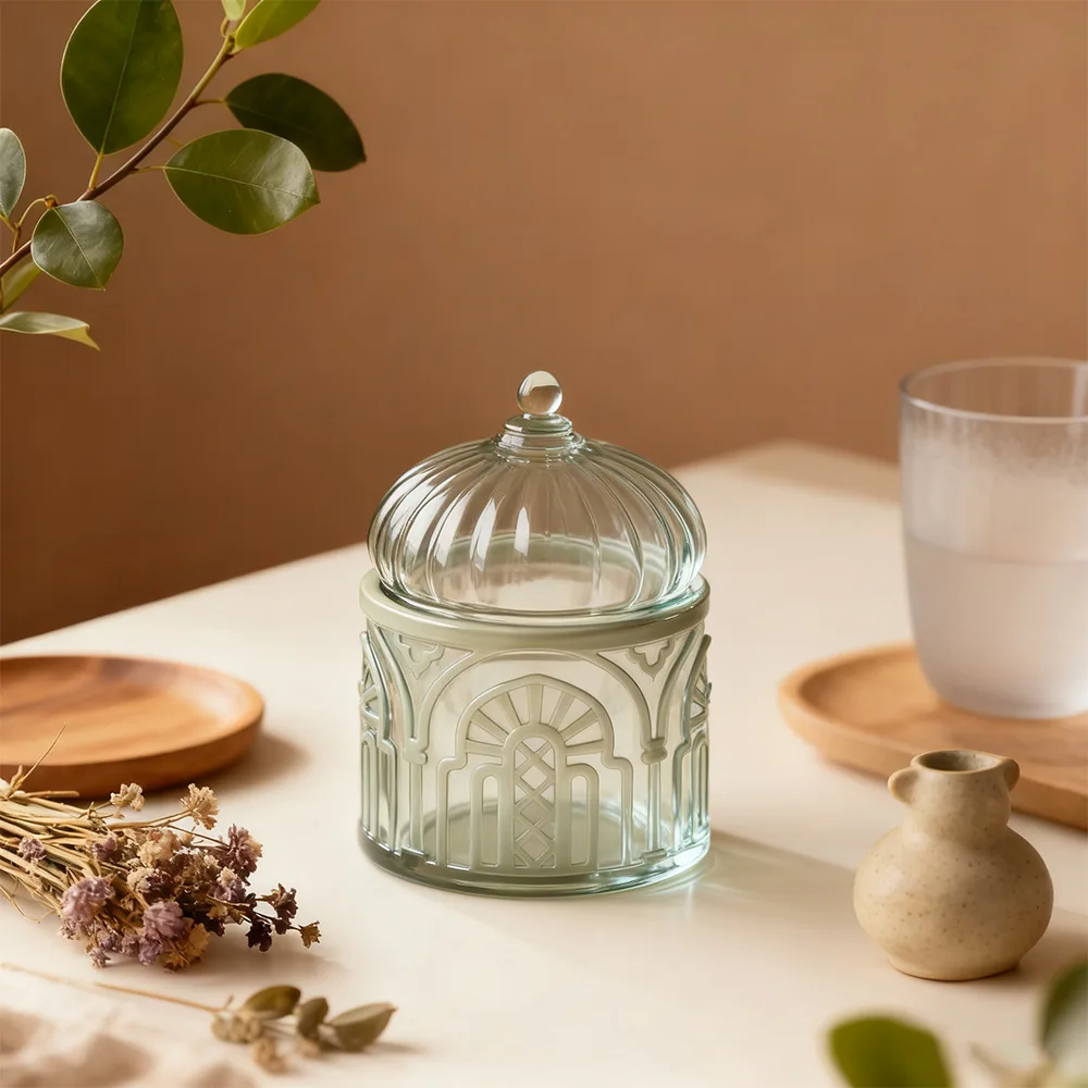 قالب من السيليكون لأكواب الشموع المعطرة لتخزين سطح المكتب المنزلي قالب صب الراتنج المزخرف #6