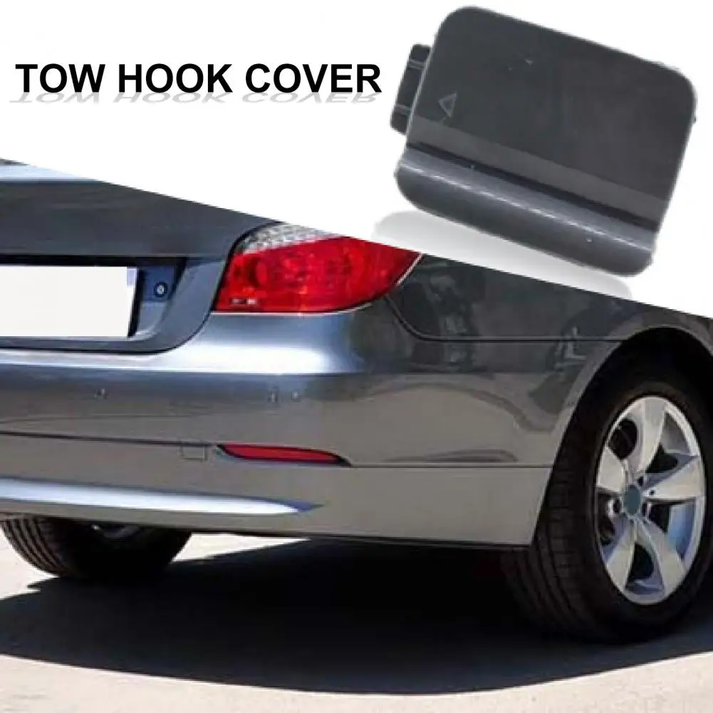 Practical Towing Hook Cover  Stable Light Weight Towing Hook Cap  Rear Bumper Tow Hauling Eye Cover 51127178183